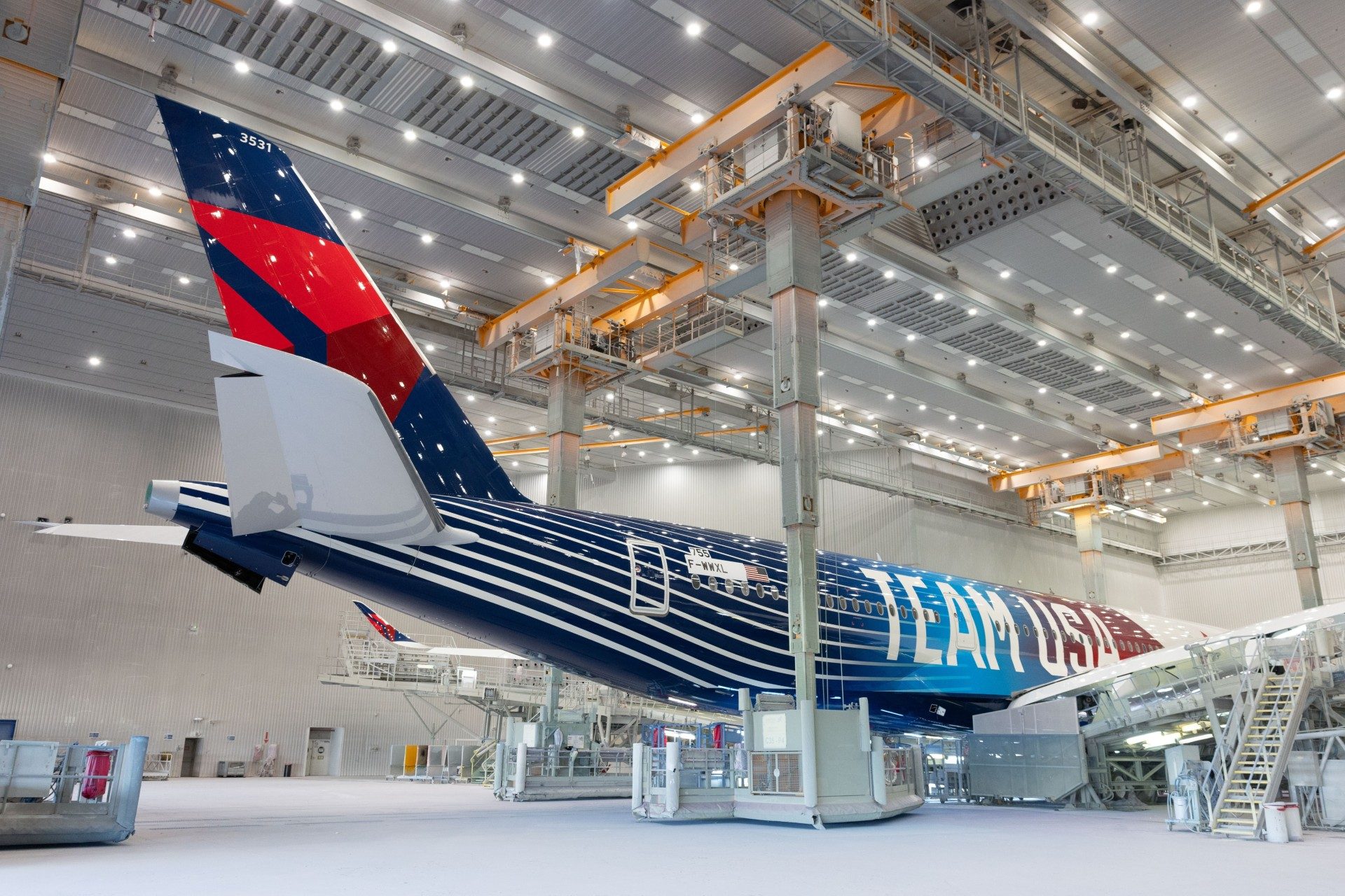 Delta Olympics livery