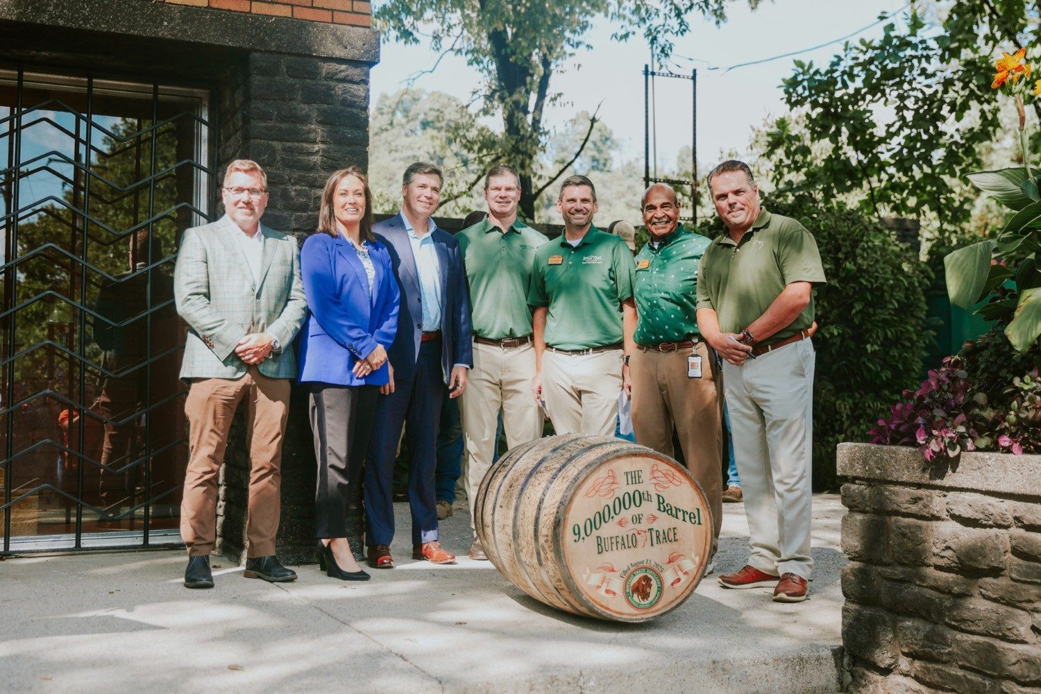 Buffalo Trace Distillery and its 9 millionth barrel.