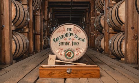 Buffalo Trace Distillery and its 9 millionth barrel.