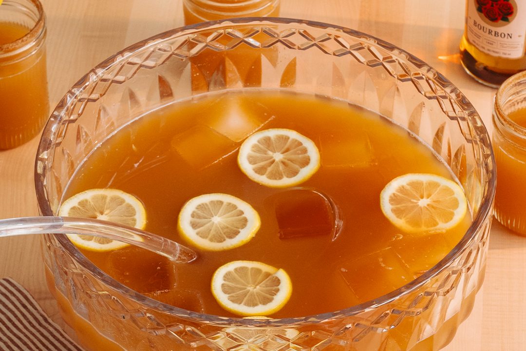 Four Roses Apple Cider Punch.