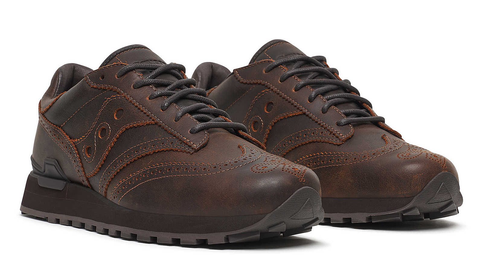 Engineered Garments turns Saucony's Shadow into a wingtip heritage