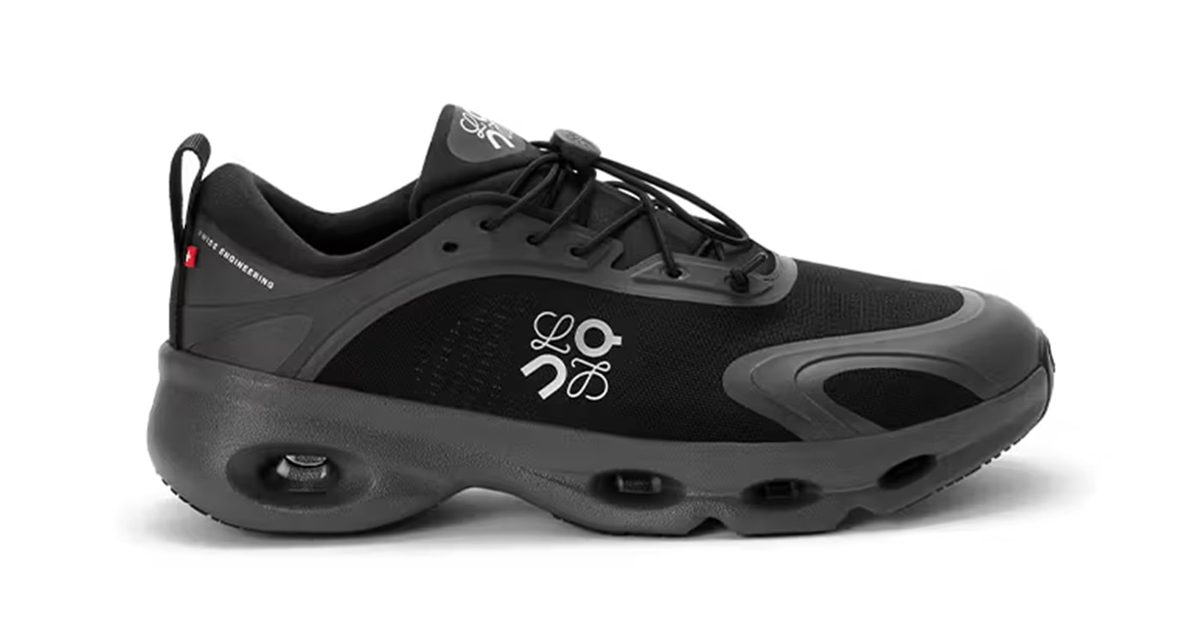 Loewe and On launch new sneaker collab featuring Cloudsolo and 