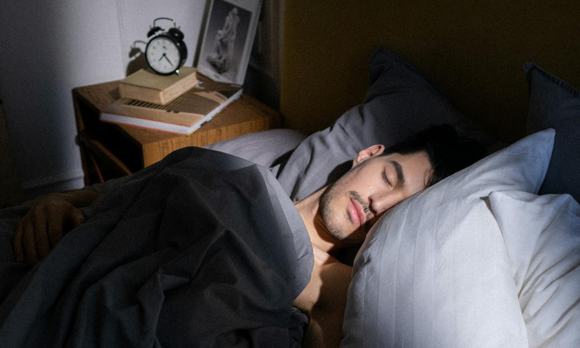 man sleeping