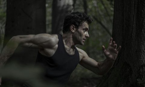 man running
