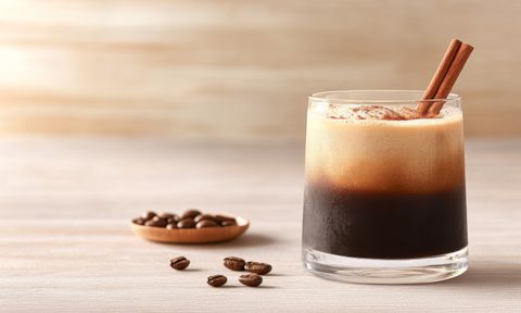 Spiced Carajillo cocktail.