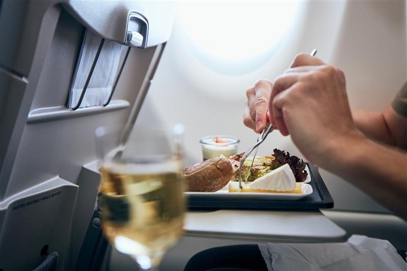 airplane food