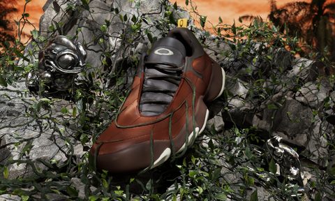 oakley flesh warp sequoia