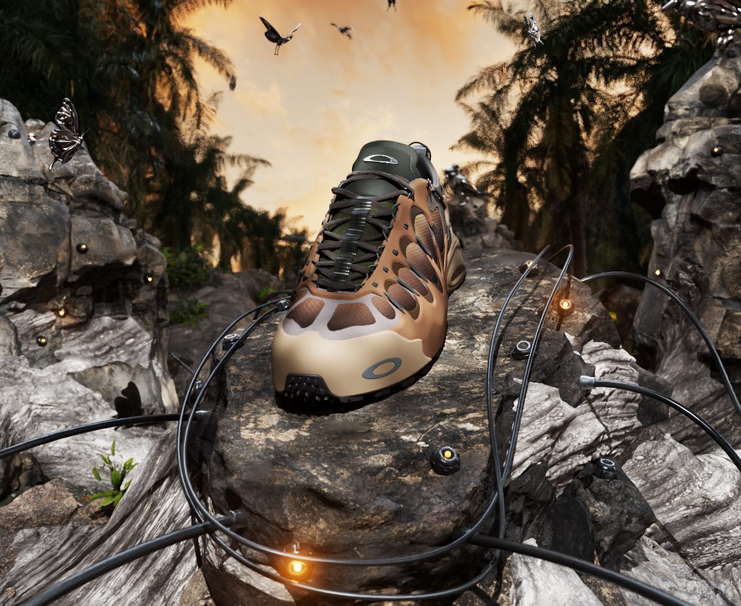 oakley ibex sneaker in coffee