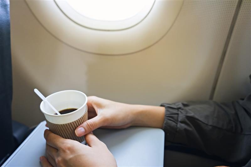 airplane coffee