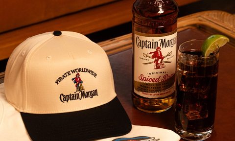 captain morgan x pirate worldwide collection with rum