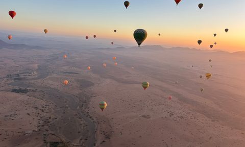 hot air balloon