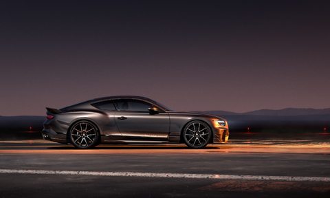 Bentley Supersports, right profile.