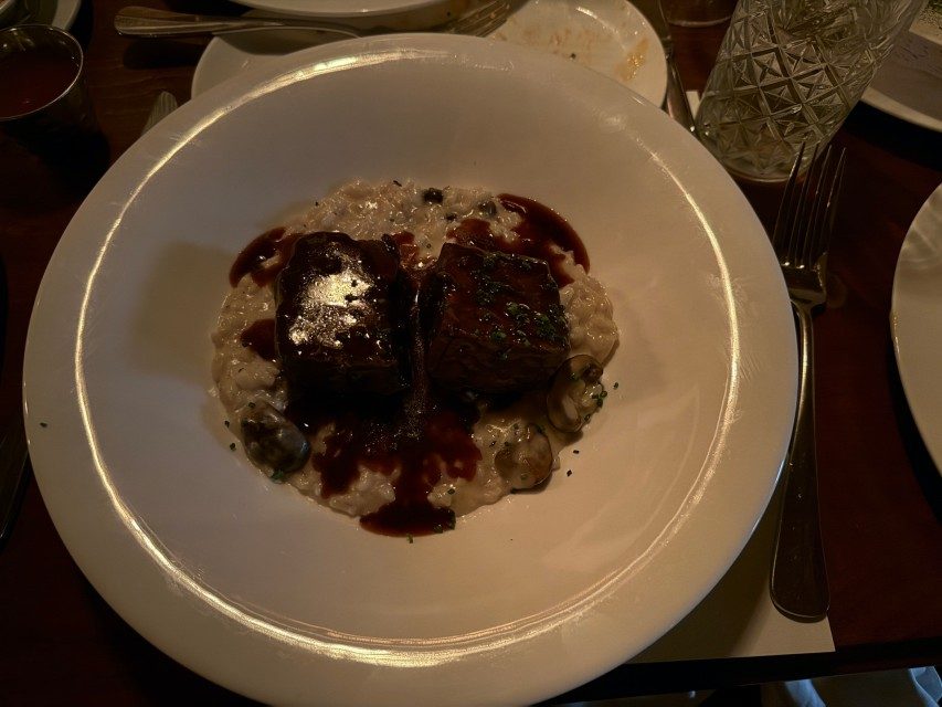 Braised short rib at Somerville