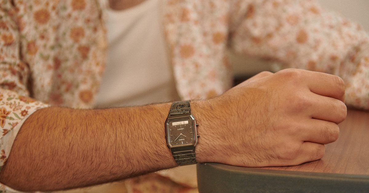 Casio collaborates with Liberty London on AQ-230 watches with 