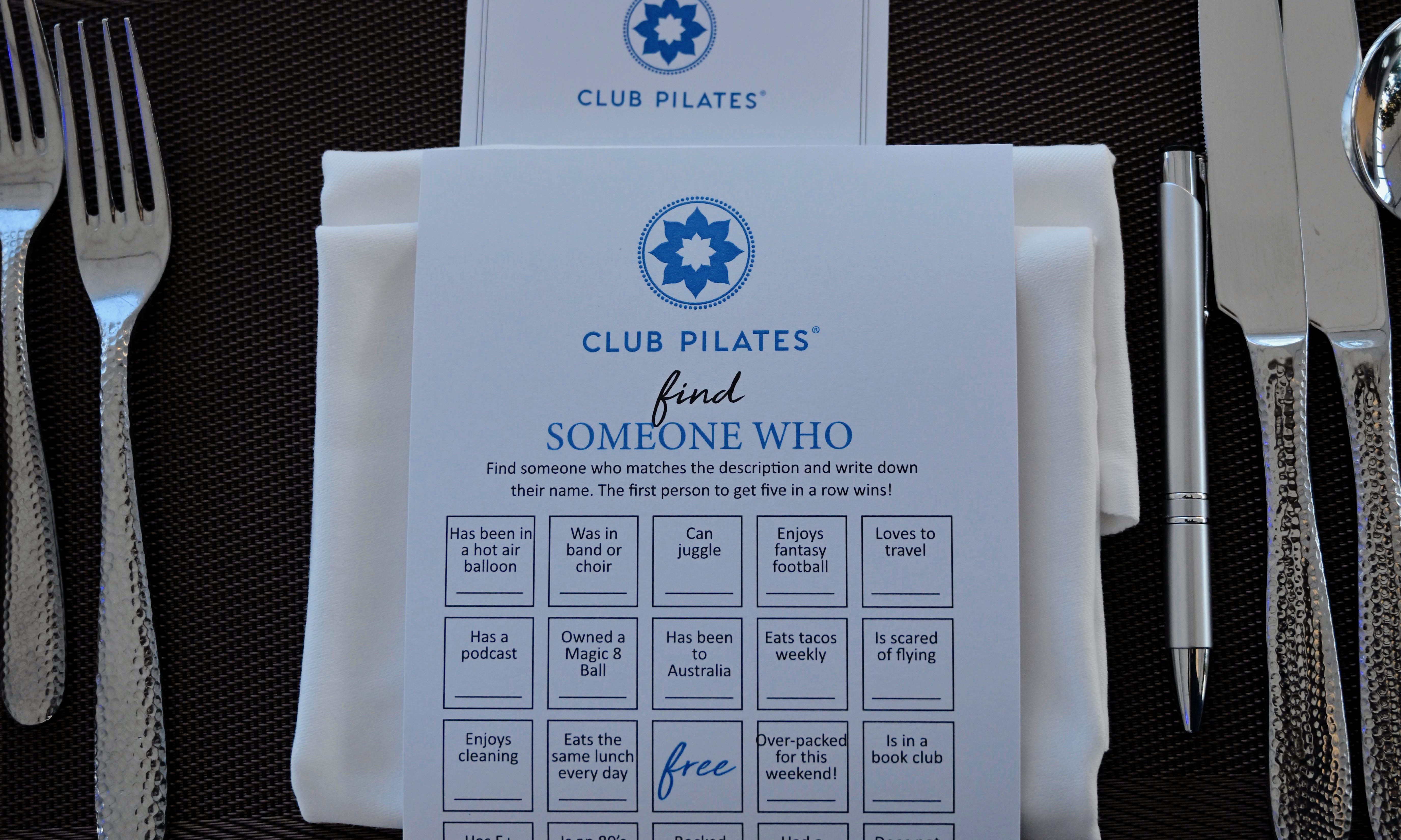 Club Pilates pic event Beverly Hilton dinner