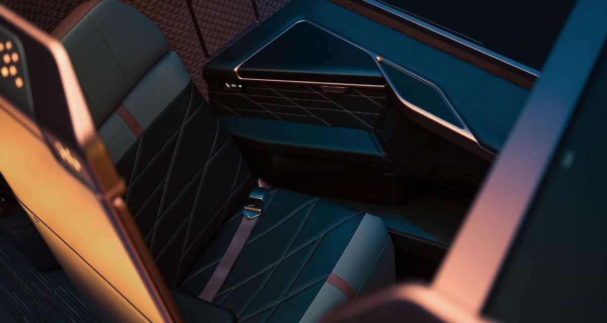 Starlux aircraft interior