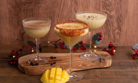 eggnog lattes