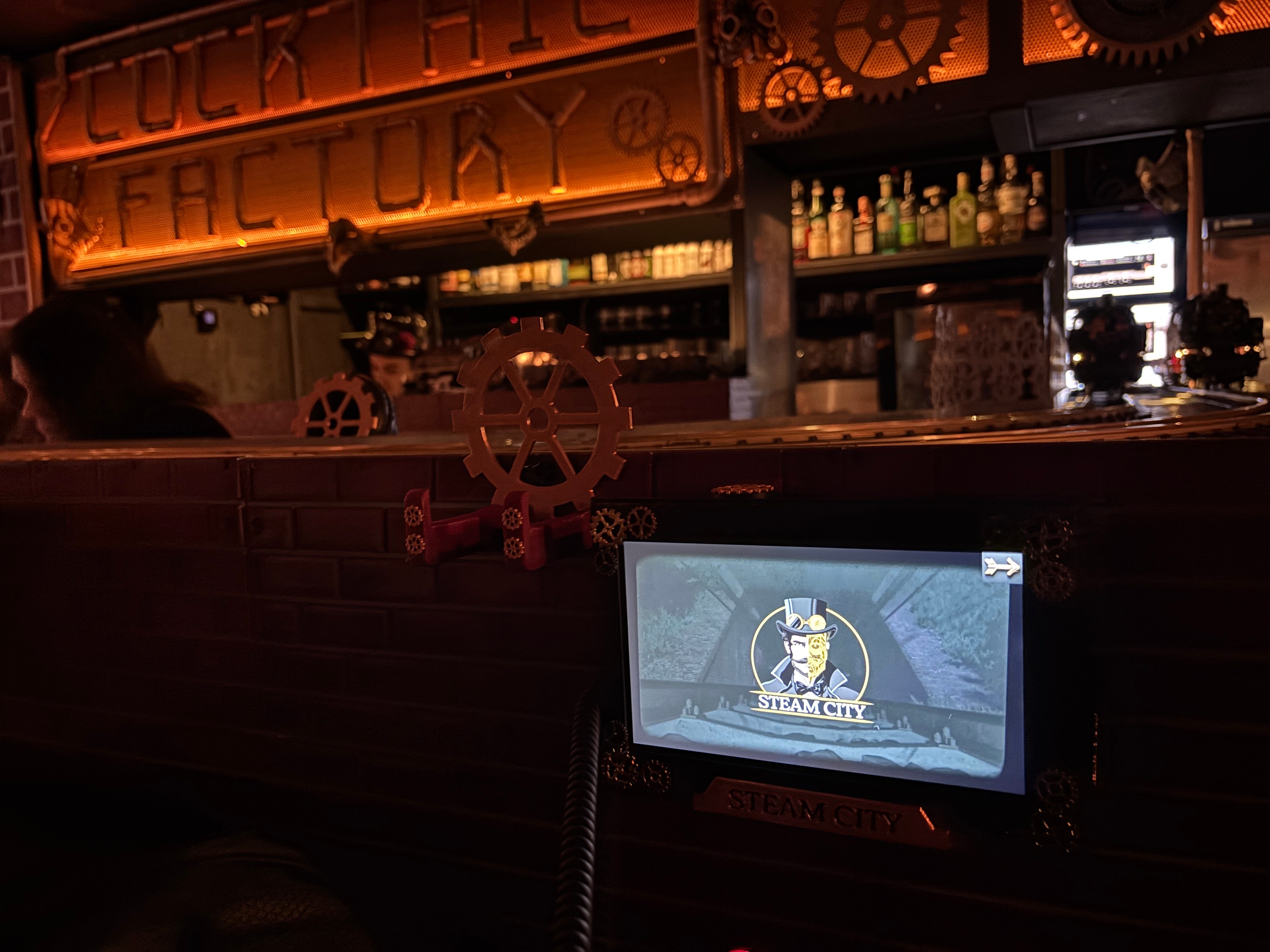 Steam City bar
