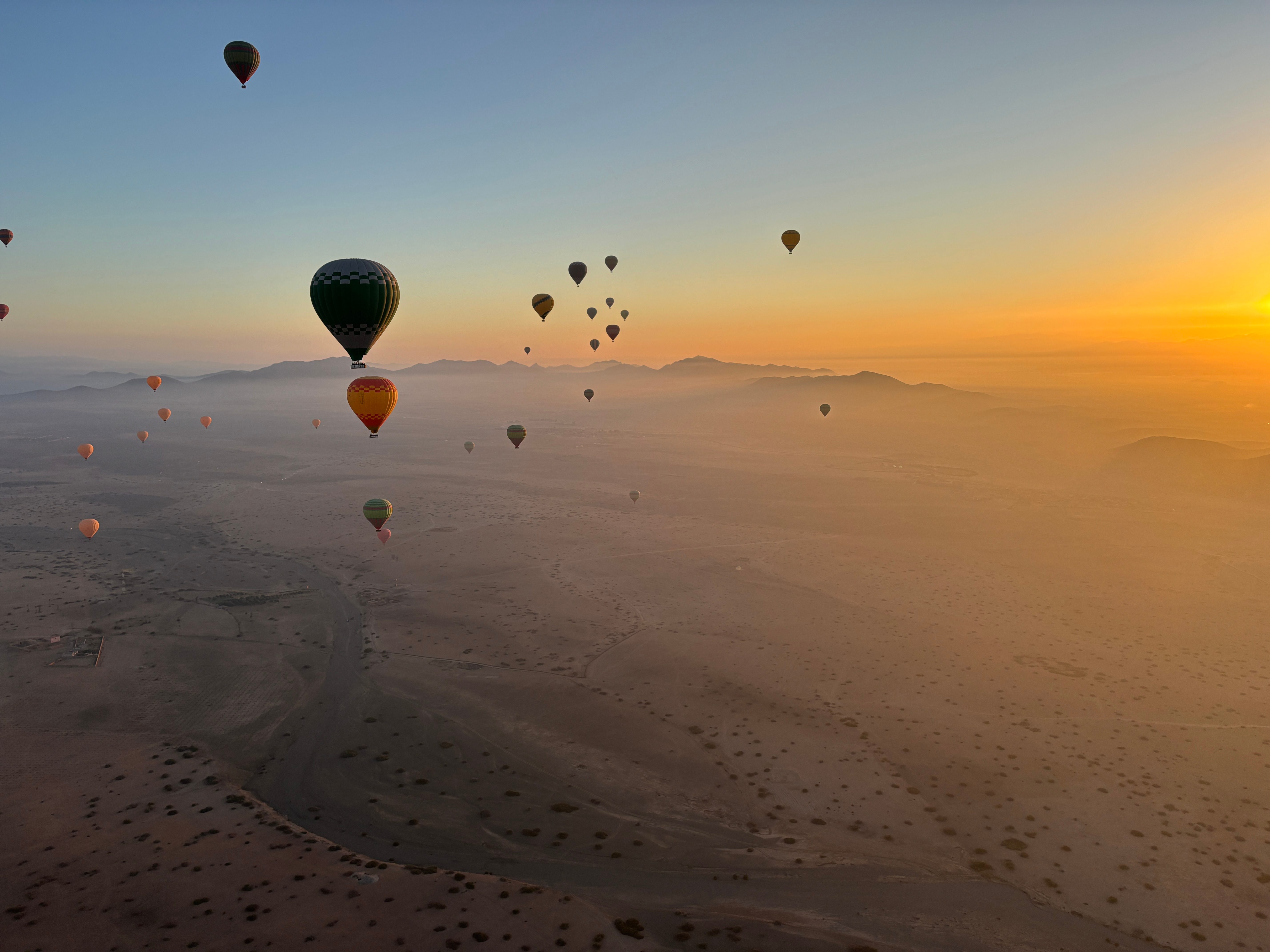 hot air balloon