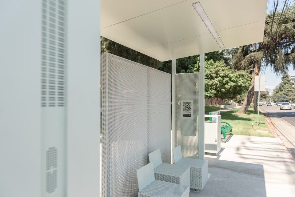 LA bus stop by Designworks