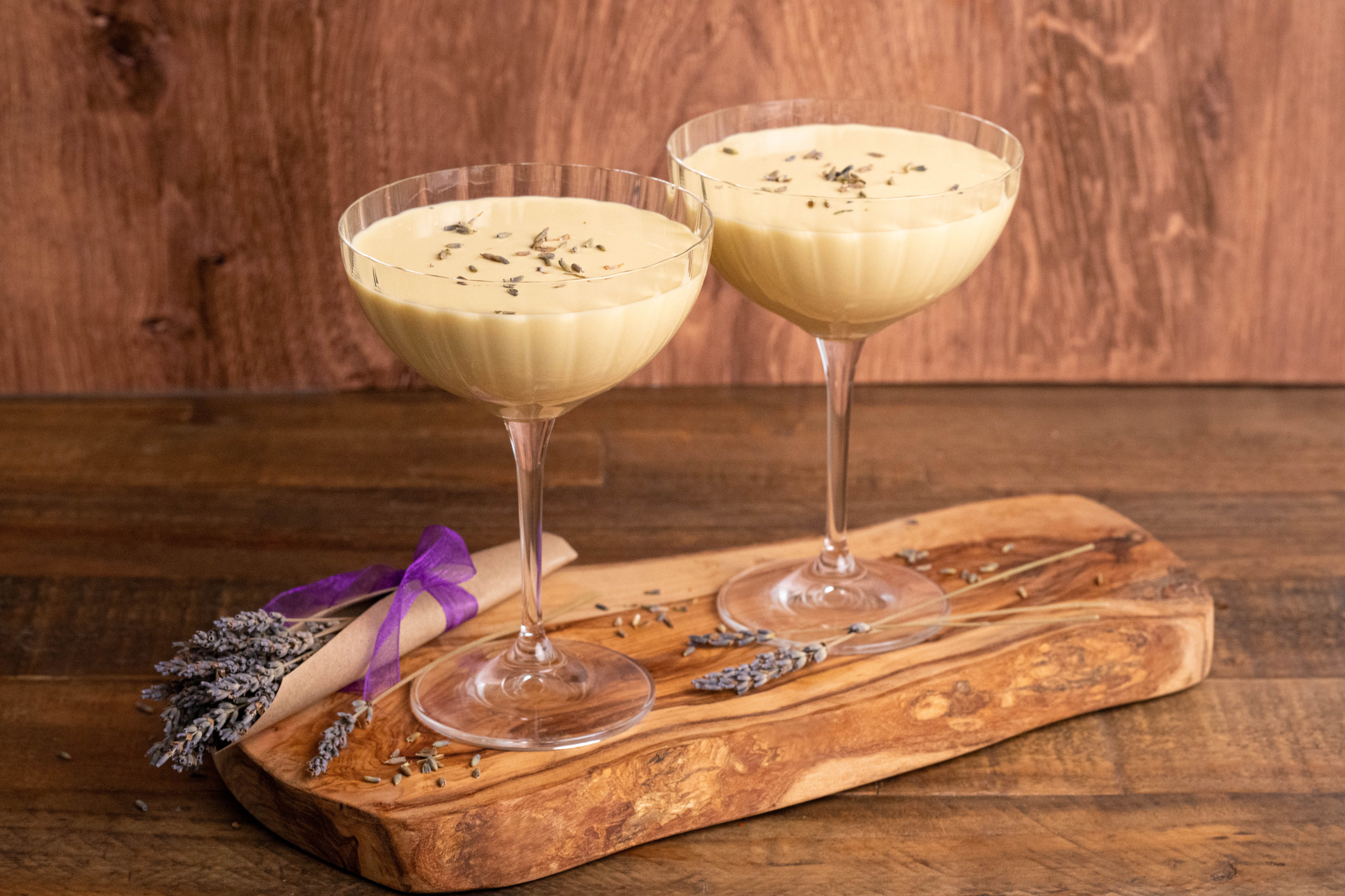 lavender eggnog