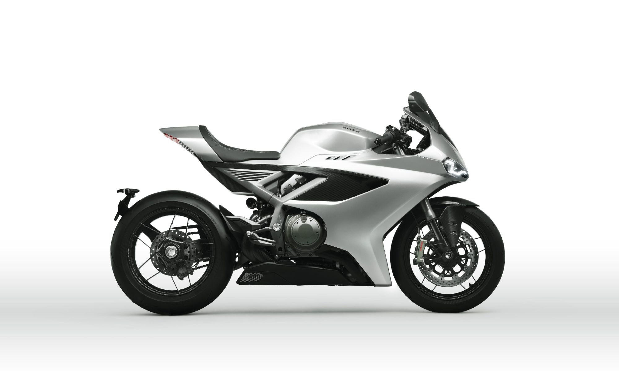 Norton Manx R right profile view.