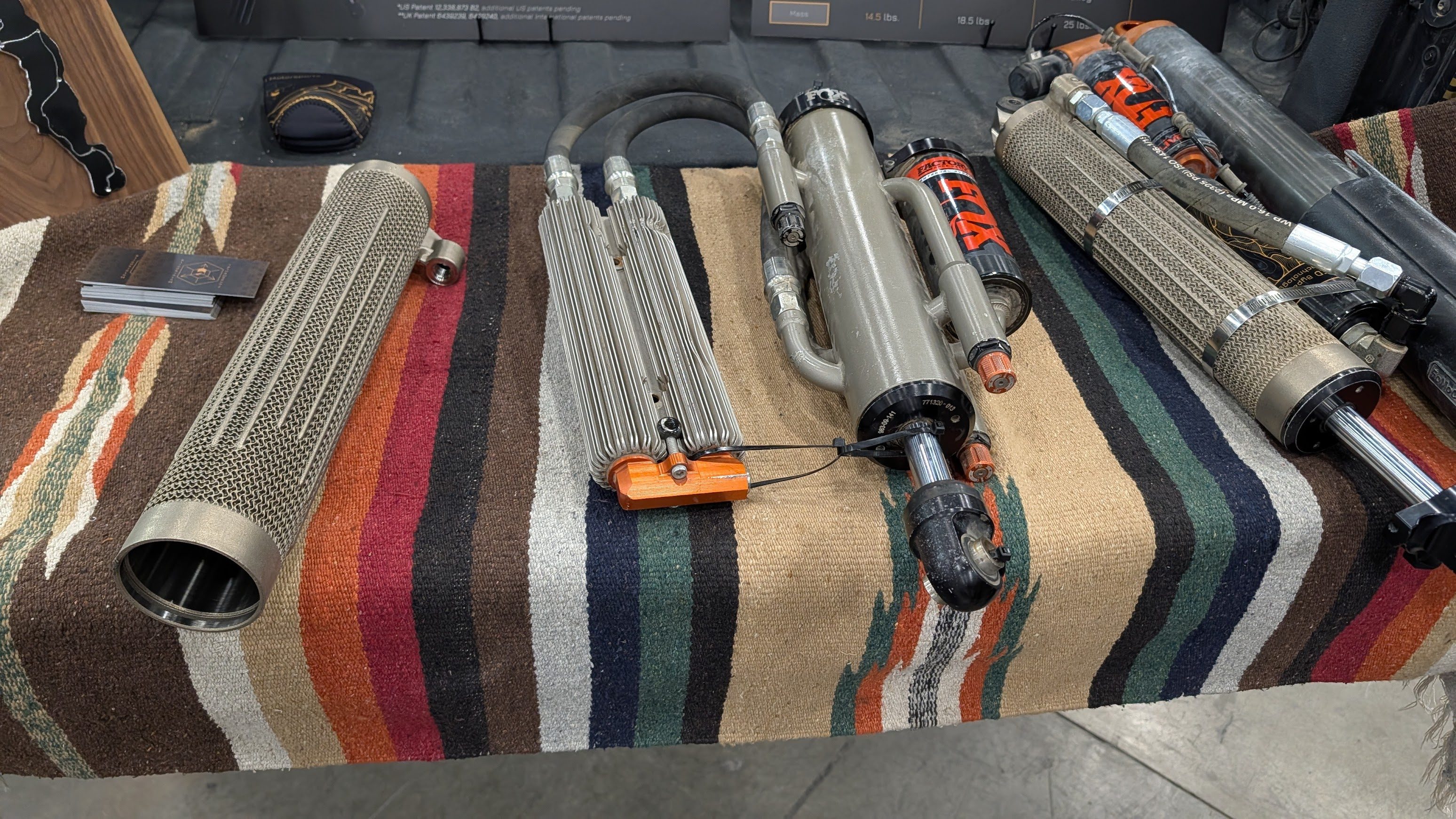 3D Printed shock absorbers at SEMA show