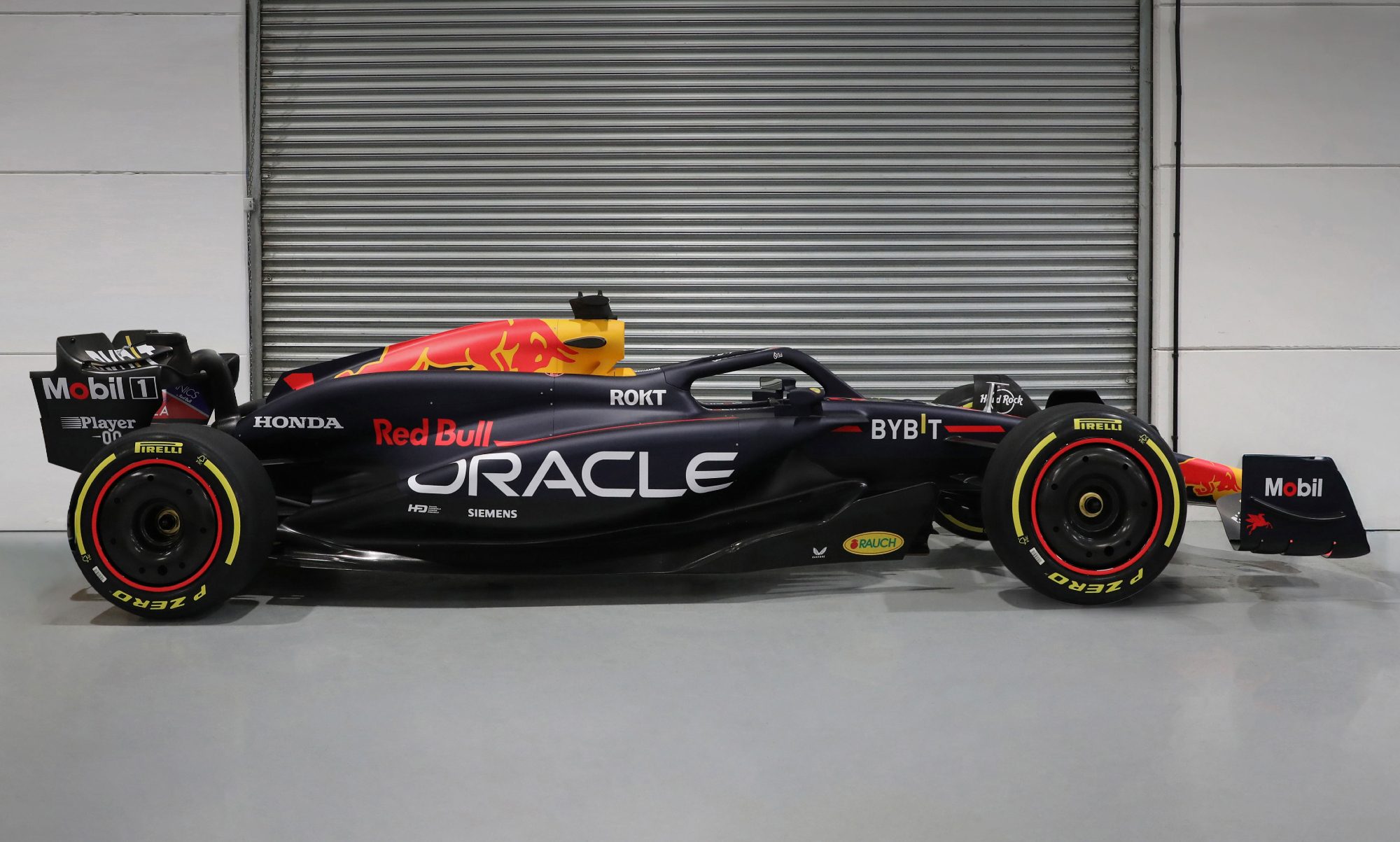 Red Bull RB20 Show Car right profile.