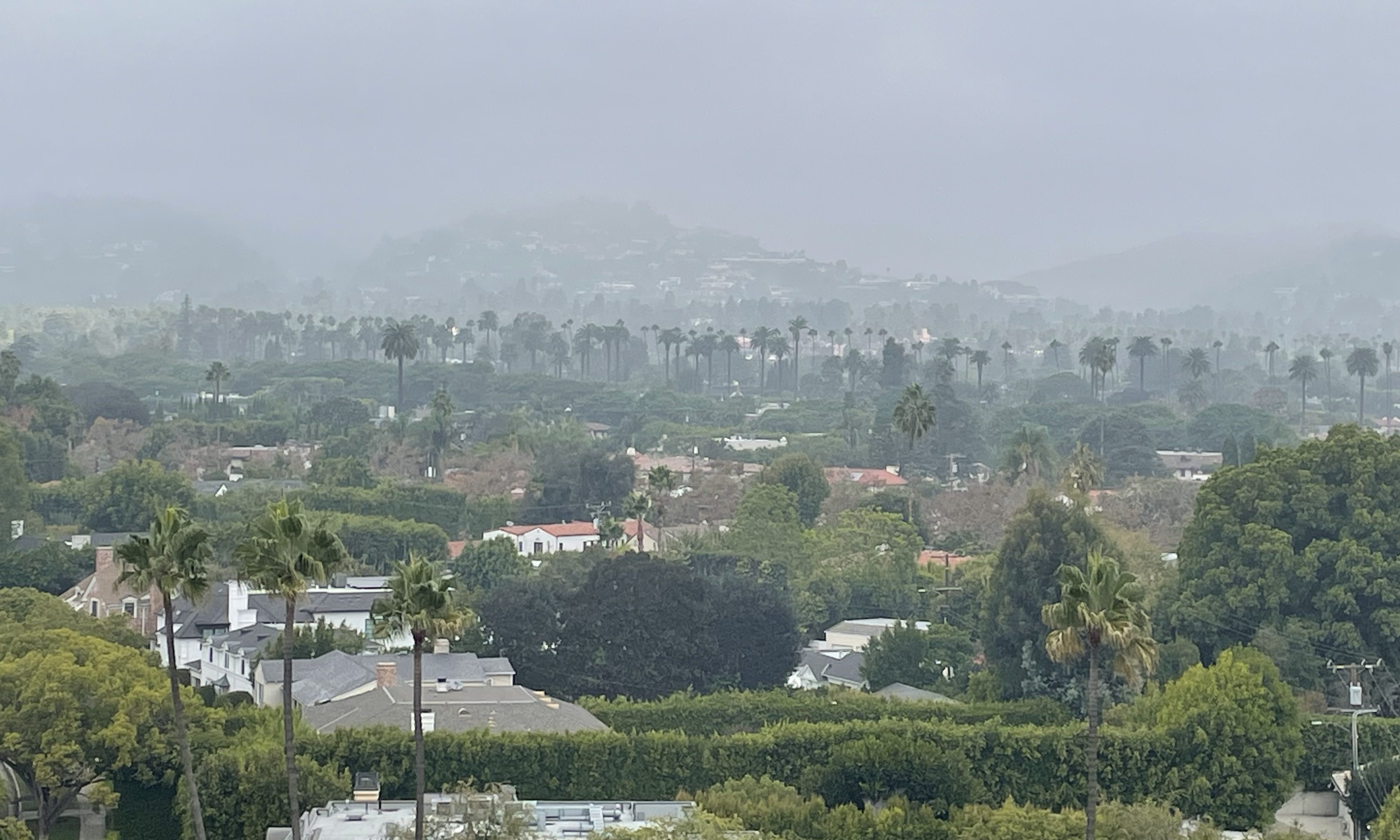 view of LA for Club Pilatesd