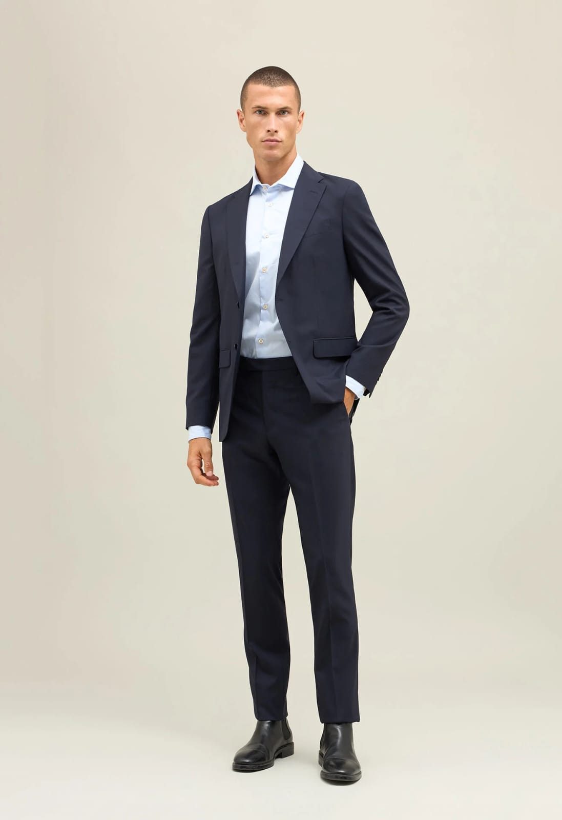 Boglioli Milano wool B-line suit