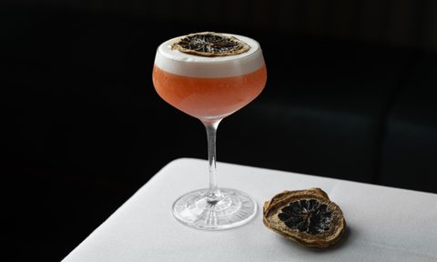 The Clock at Grand Central cocktail.