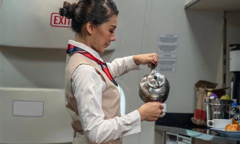 airplane coffee