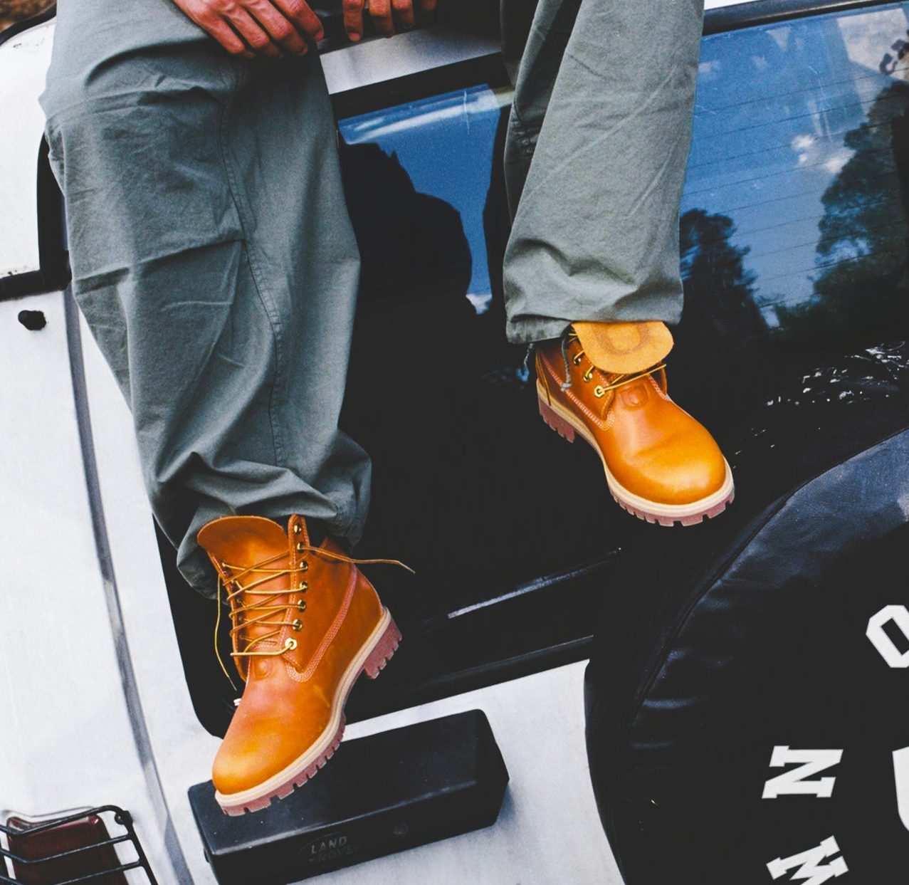 one block down x timberland boot