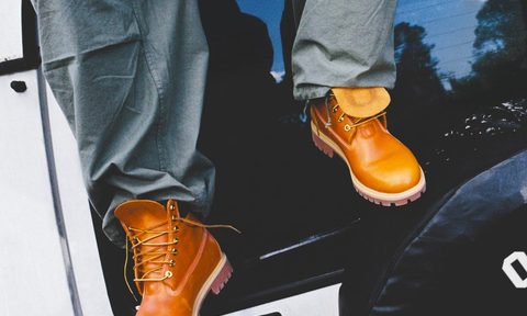 one block down x timberland boot