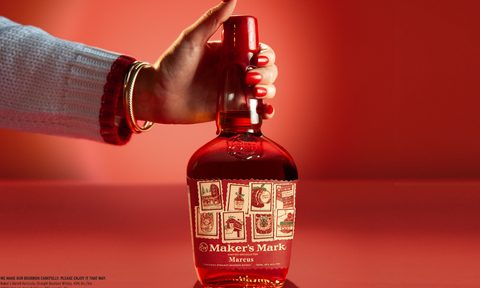 Maker's Mark holiday bottle.