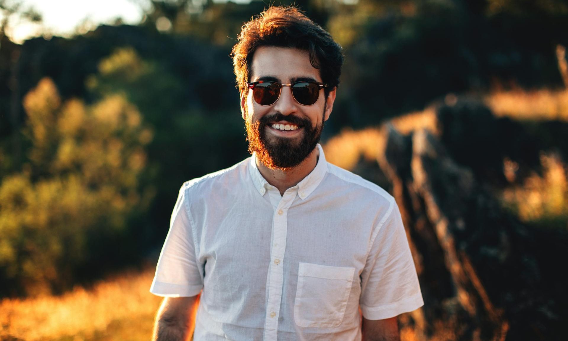happy smiling man
