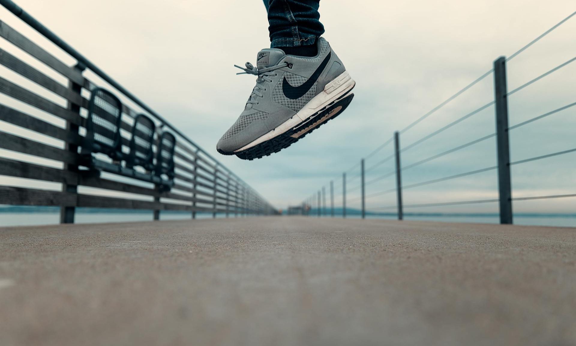 man jumping