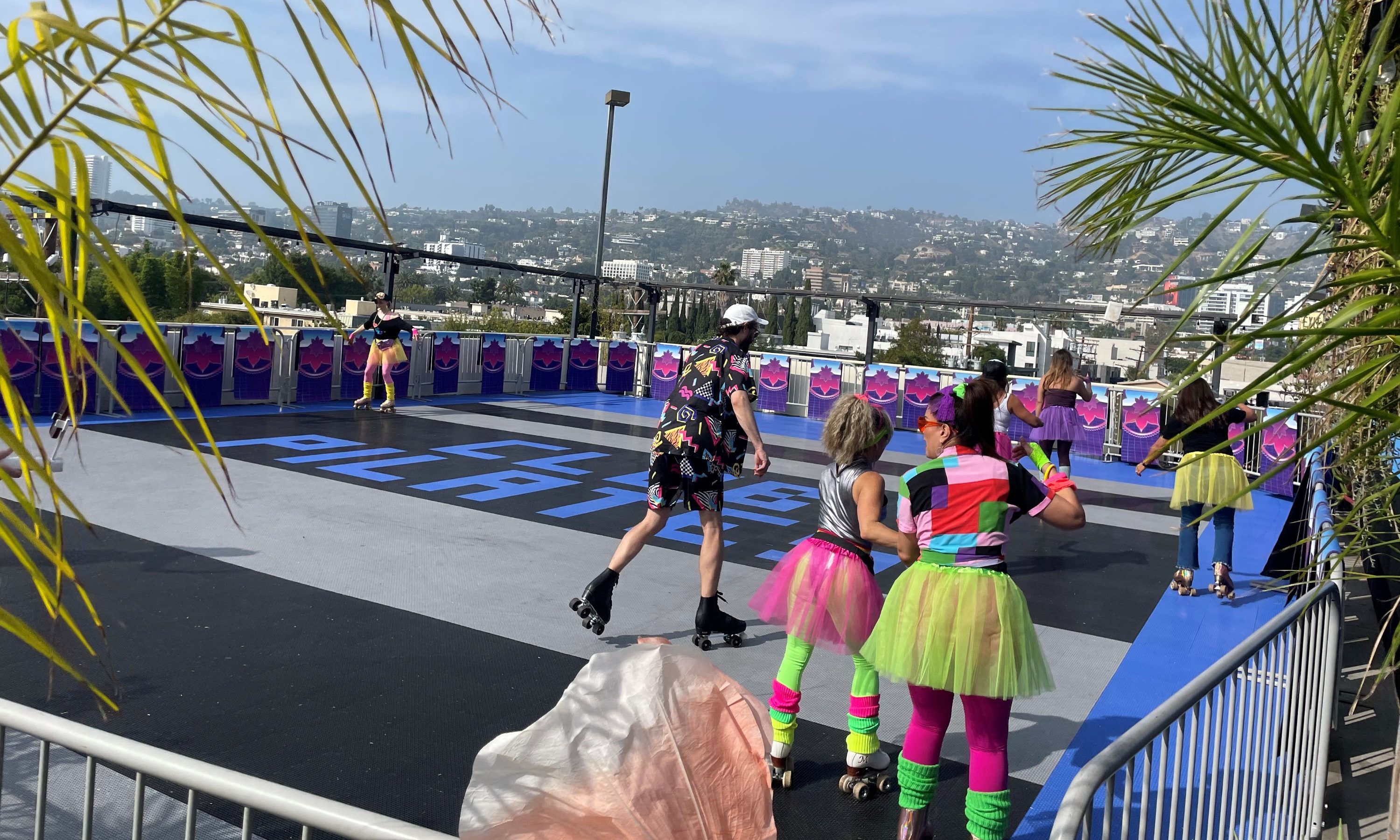 rollerskating Club Pilates event