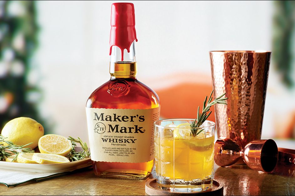 Rosemary Maple Sour cocktail.