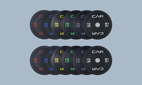 370lb bumper plate set deal