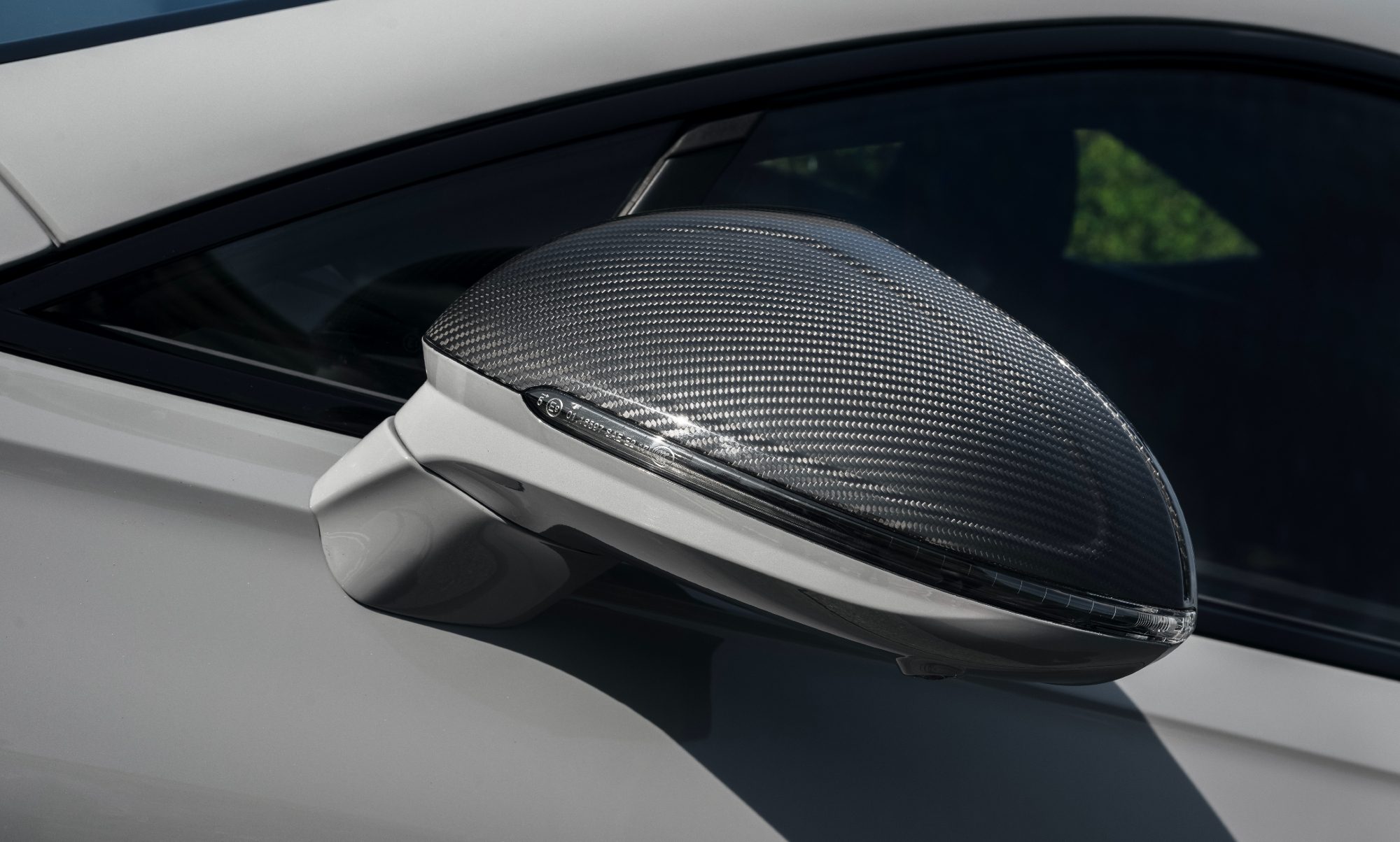 Bentley carbon styling left side mirror. 
