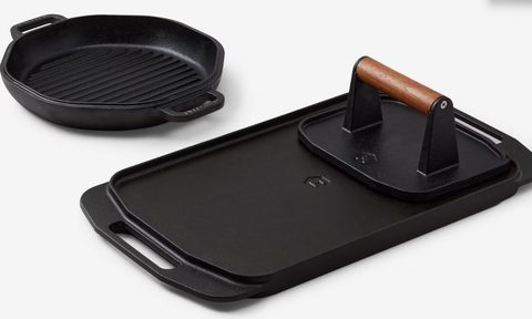 Marcellin cast iron ultimate grill set deal