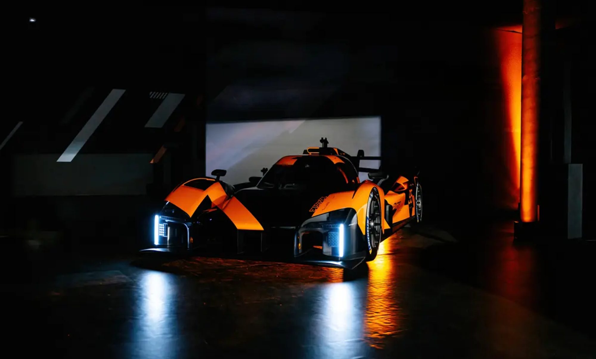 McLaren WEC race car.