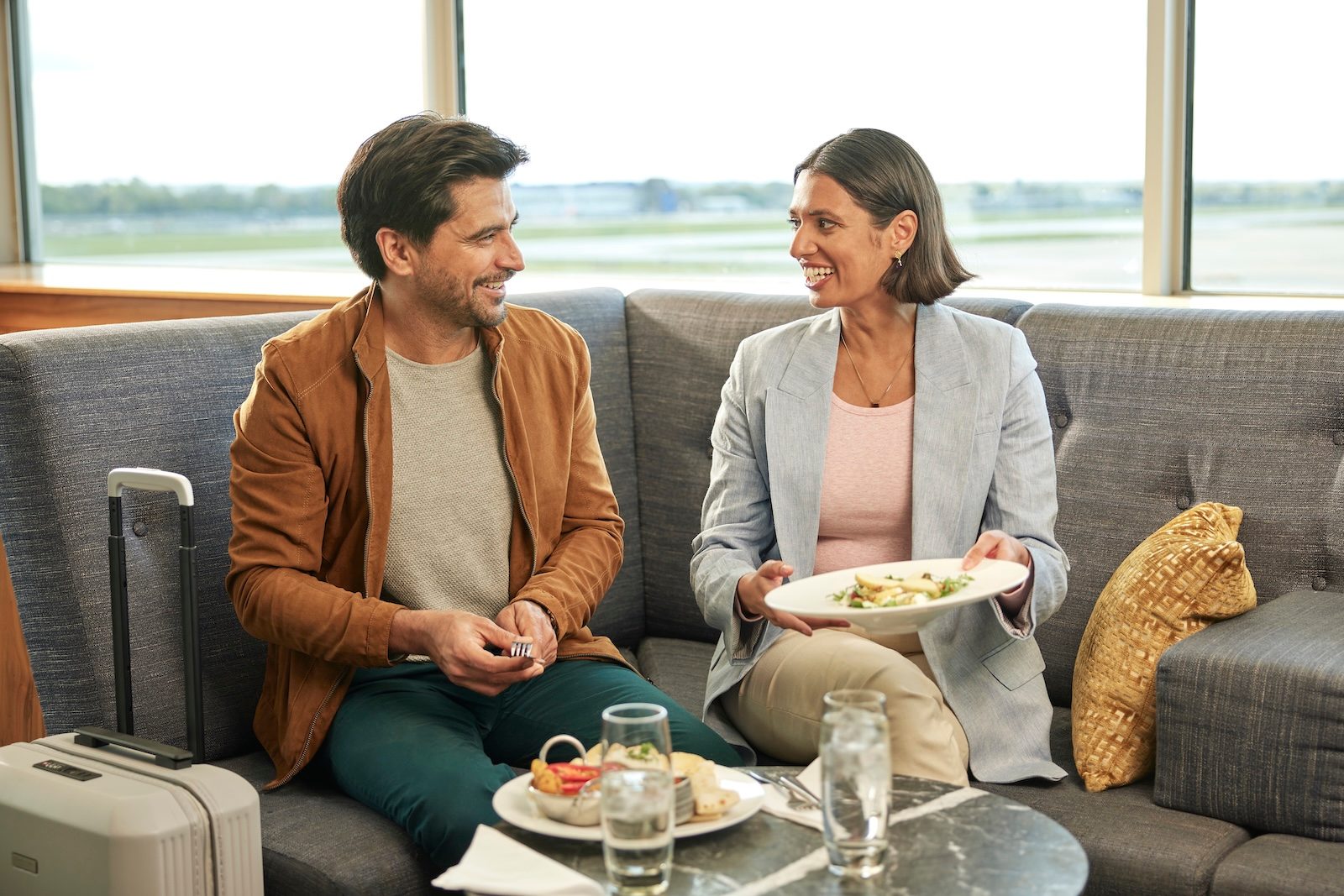 airport lounge