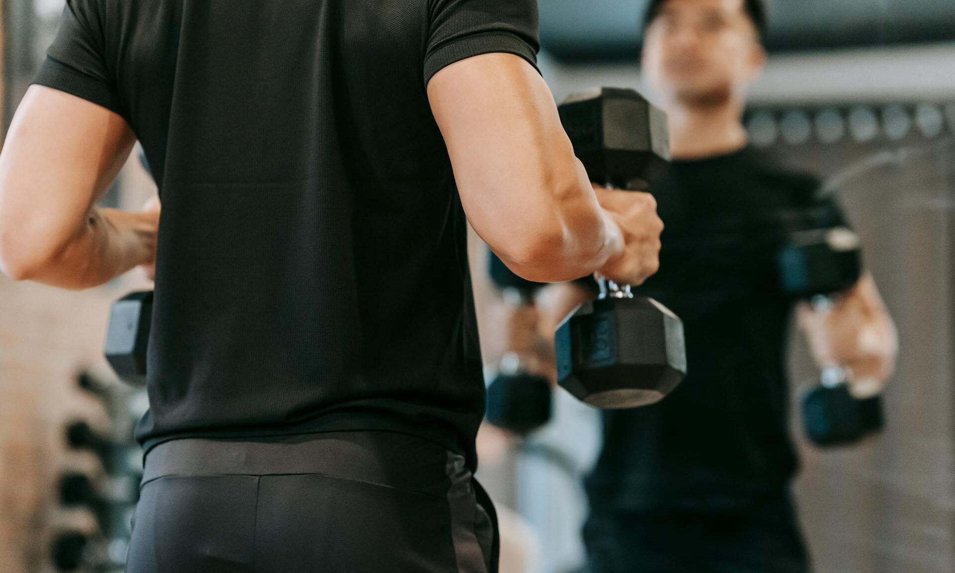 Man exercising