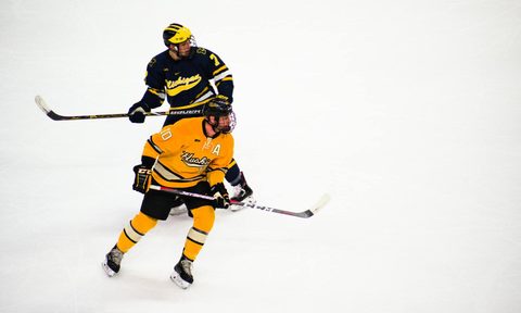 men playing hockey