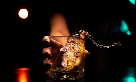 whiskey glass
