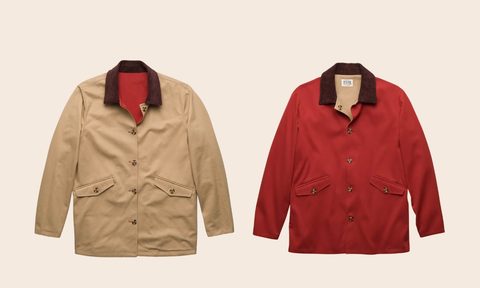 By The Oak Short Trench Reversible