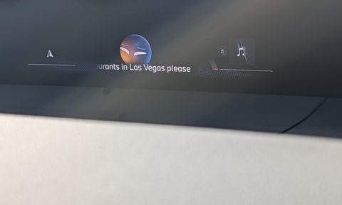 BMW's AI assistant in an iX3