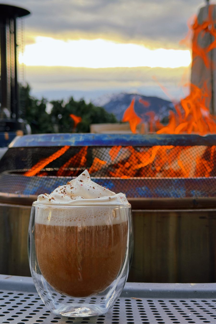 Coconut Hot Buttered Rum.